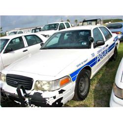 2001 FORD CROWN VIC #2FAFP71W01X180879