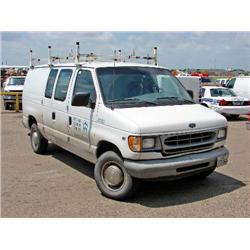 1999 FORD E-250 VAN VIN#1FTNF24L5XHC17689