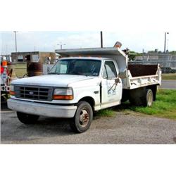 1993 FORD F-350 DUMP TRK VIN#2FDKF37M6PCB07456