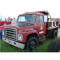 1989 NAVISTAR 1654 DUMP TRK  VIN#1HTLAZPMOKH663633
