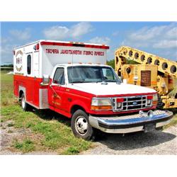 1993 FORD F-350 AMBULANCE V#1FDKF37M6PNA18142