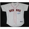Image 1 : ROGER CLEMENS SIGNED BOSTON RED SOCKS JERSEY (BECKETT COA)