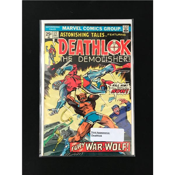 MARVEL COMICS NO.27 ASTONISHING TALES DEATHLOK