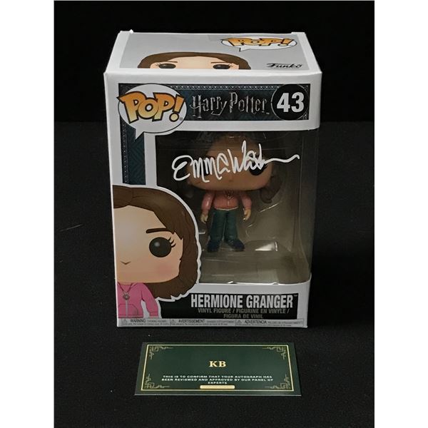 EMMA WATSON SIGNED "HERMIONE GRANGER" FROM HARRY POTTER FUNKO POP! (KB AUTHENTICS COA)