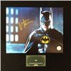 Image 1 : VAL KILMER SIGNED "BATMAN" 8X10 PHOTO (KB AUTHENTICS COA)