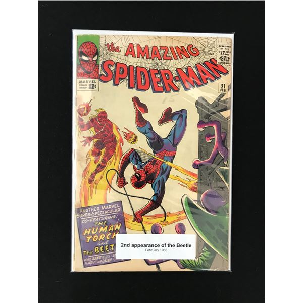 MARVEL COMICS NO.21 THE AMAZING SPIDERMAN