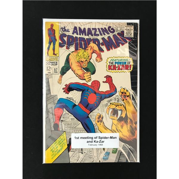 MARVEL COMICS NO.57 THE AMAZING SPIDERMAN