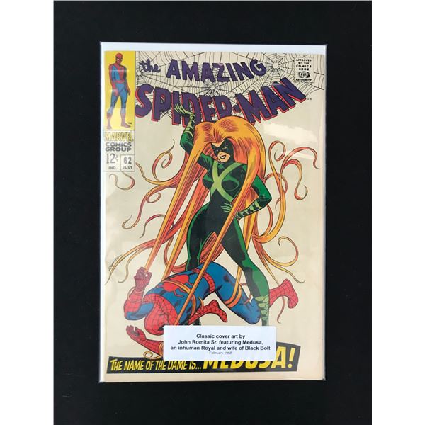 MARVEL COMICS NO.62 THE AMAZING SPIDERMAN