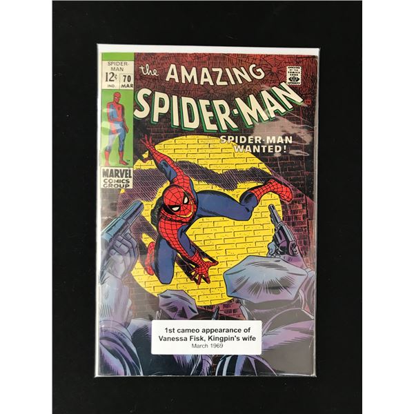 MARVEL COMICS NO.70 THE AMAZING SPIDERMAN