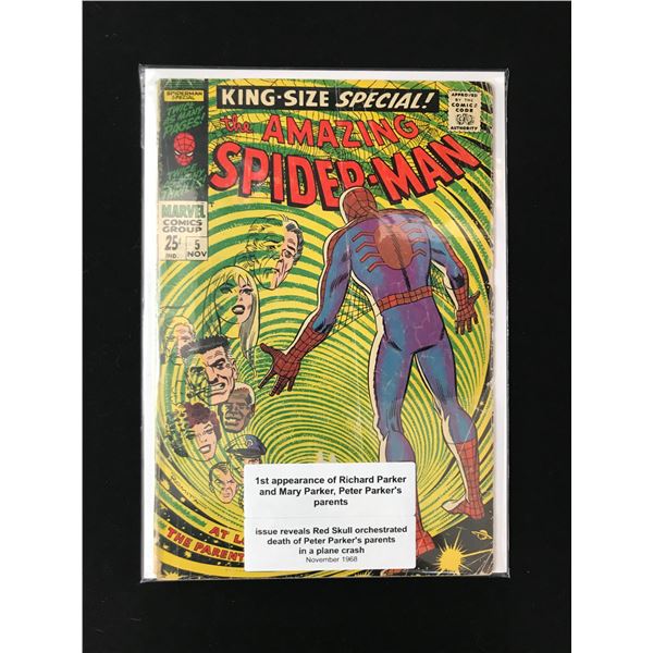 MARVEL COMICS NO.5 THE AMAZING SPIDERMAN