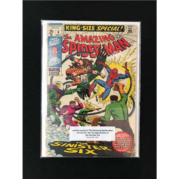 MARVEL COMICS NO.6 THE AMAZING SPIDERMAN