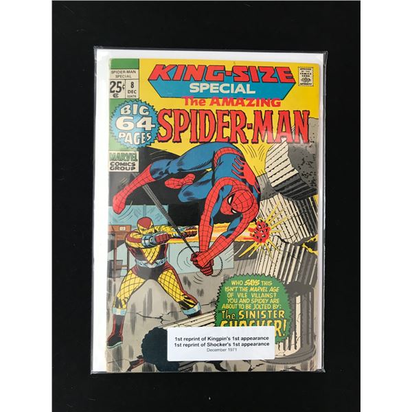 MARVEL COMICS NO.8 THE AMAZING SPIDERMAN