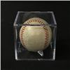 Image 2 : 1957 WORLD SERIES CHAMPS MILWAUKEE BRAVES TEAM SIGNED BALL - 24 SIGNAUTES (JSA COA)