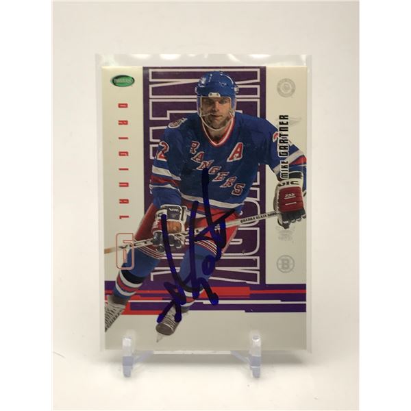 2004 MIKE GARTNER SIGNED PARKHURST CARD