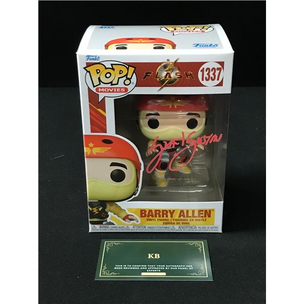 GRANT GUSTIN SIGNED "BARRY ALLEN" FUNKO POP! (KB AUTHENTICS COA)