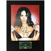 Image 1 : MEGAN FOX SIGNED 8X10 PHOTO (KB AUTHENTICS COA)