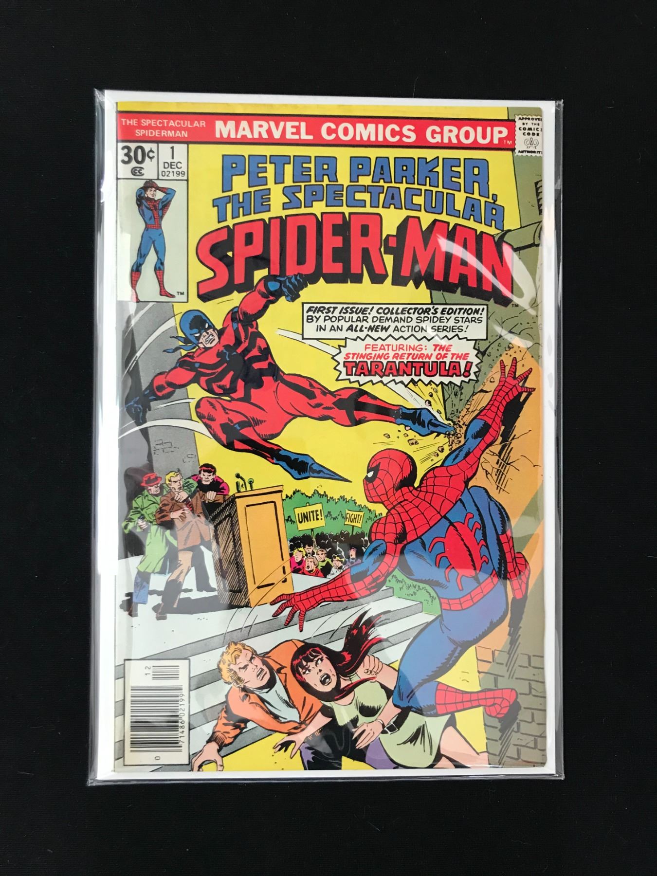 MARVEL COMICS NO.1 PETER PARKER, THE SPECTACULAR SPIDERMAN