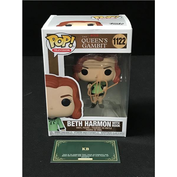 ANYA TAYLOR-JOY SIGNED "BETH HARMON" FROM QUEEN'S GAMBIT FUNKO POP! (KB AUTHENTICS COA)