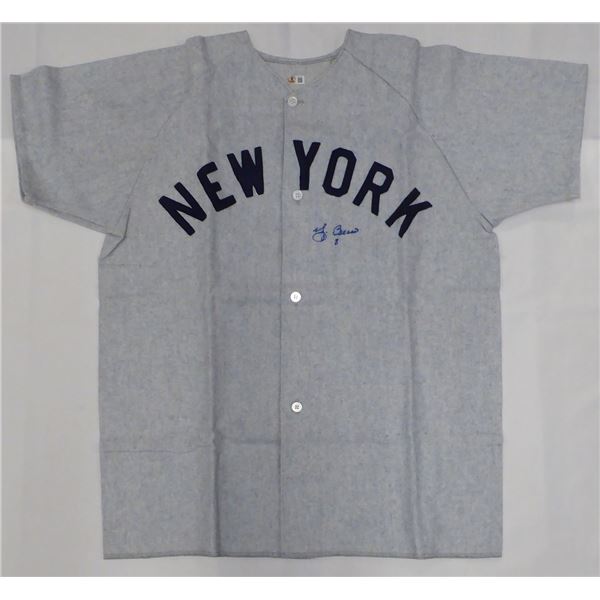 Yogi Berra New York Yankees Baseball MLB Original Autographed Jerseys (BECKETT COA)