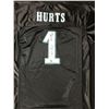 Image 1 : JALEN HURTS SIGNED PHILADELPHIA EAGLES FOOTBALL JERSEY (WORLD AUTOS COA)