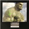 Image 1 : MARK RUFFALO SIGNED "HULK" 8X10 PHOTO (KB AUTHENTICS COA)