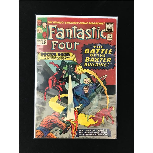 MARVEL COMICS NO.40 FANTASTIC FOUR
