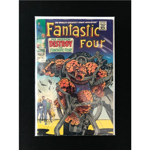 MARVEL COMICS NO.68 FANTASTIC FOUR
