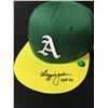 Image 1 : REGGIE JACKSON SIGNED OAKLAND ATHLETICS BASEBALL HAT (KB COA)