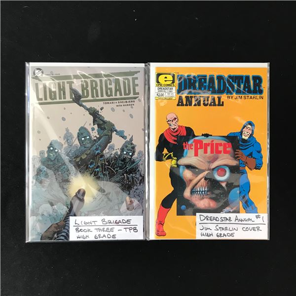 LOT OF 2 COMICS VARIOUS TITLES
