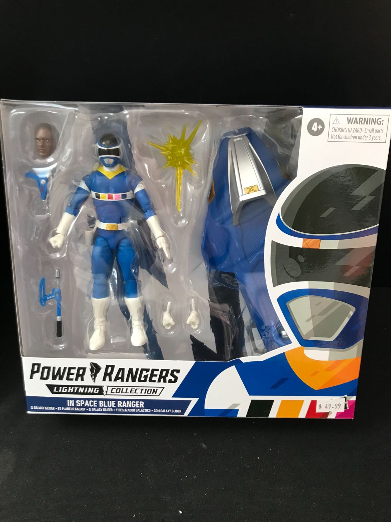 POWER RANGERS LIGHTNING COLLECTION 6' FIGURE IN SPACE BLUE RANGER