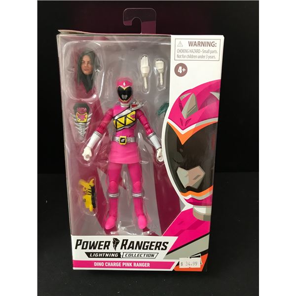 POWER RANGERS LIGHTNING COLLECTION 6' FIGURE DINO CHARGE PINK RANGER