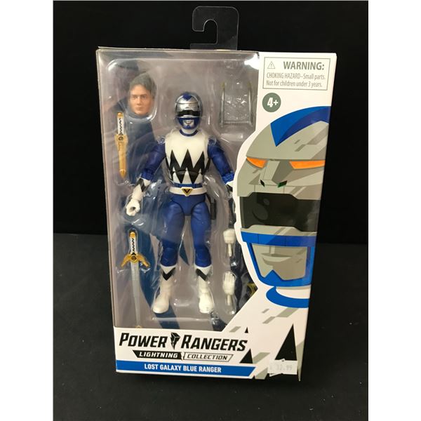 POWER RANGERS LIGHTNING COLLECTION 6' FIGURE LOST GALAXY BLUE RANGER