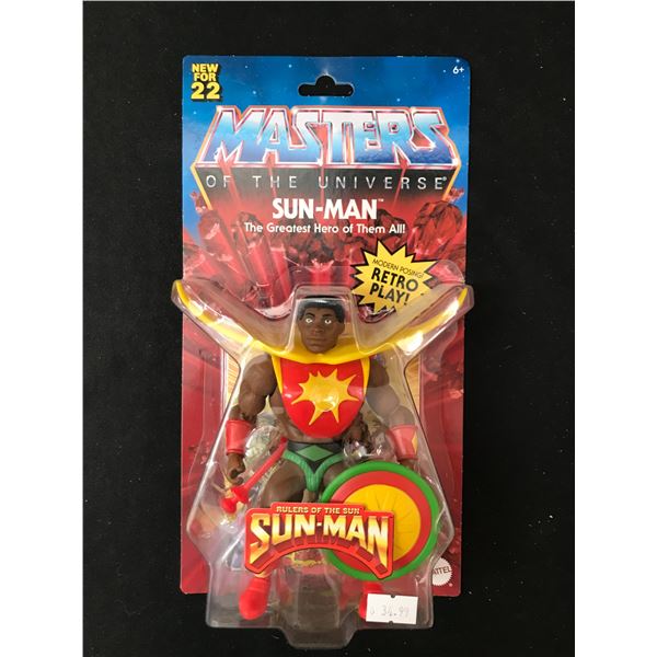 MASTERS OF THE UNIVERSE SUN-MAN ACTION FIGURE