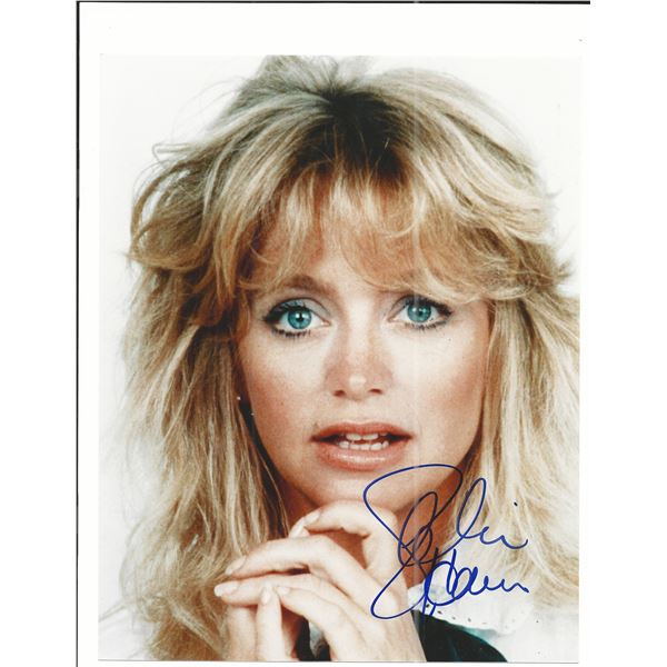 Goldie Hawn signed photo