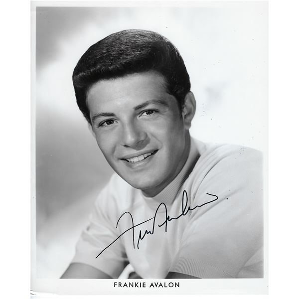 Frankie Avalon signed photo