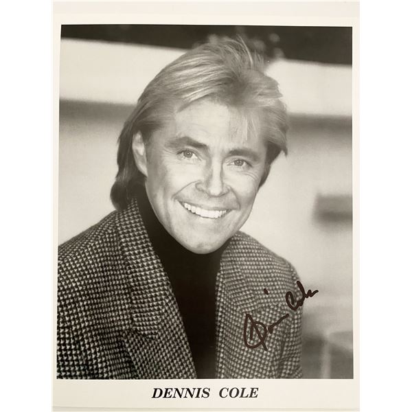 The Scarecrow and Mrs King Dennis Cole signed photo