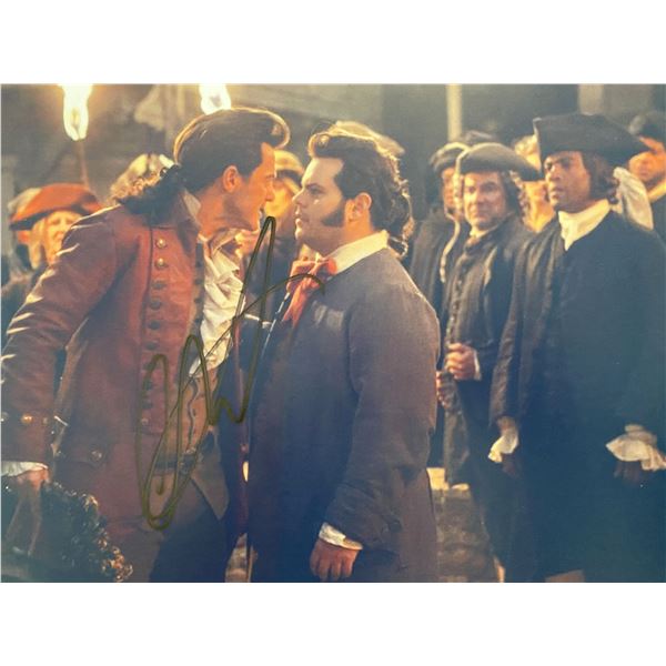 Beauty and the Beast Luke Evans signed movie photo