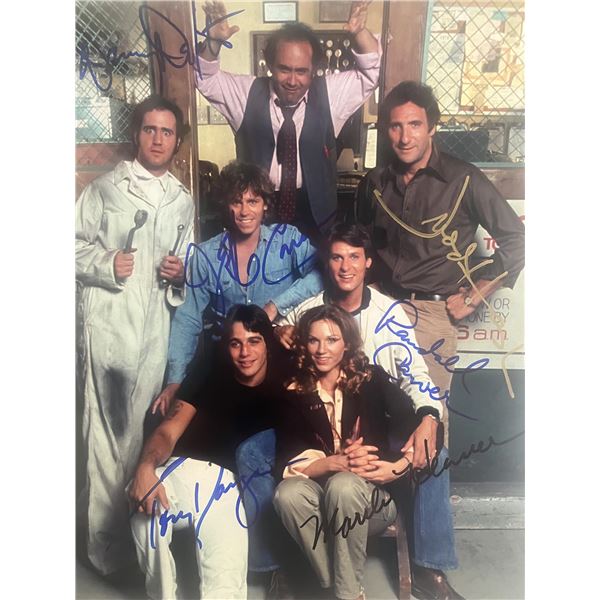 Taxi cast signed photo