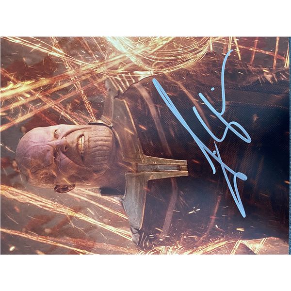 Guardians of the Galaxy Josh Brolin signed movie photo