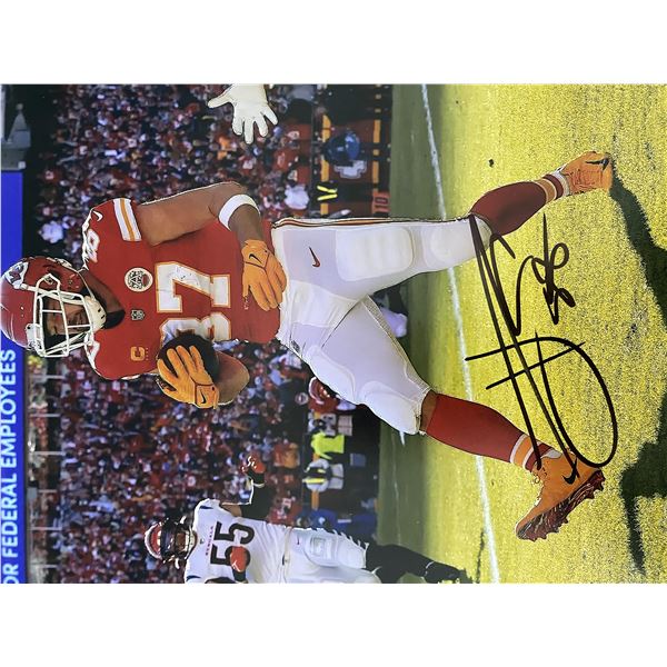 Kansas City Chiefs Travis Kelce signed photo