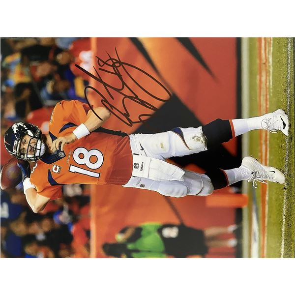 Denver Broncos Peyton Manning signed photo