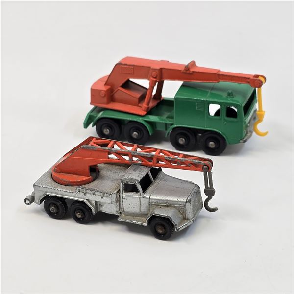 Lesney Matchbox Crane Pair