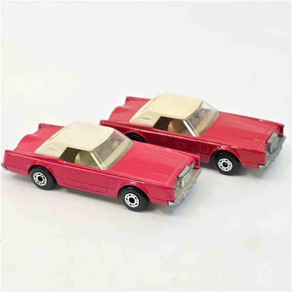 Lesney Matchbox SuperFast Lincolns
