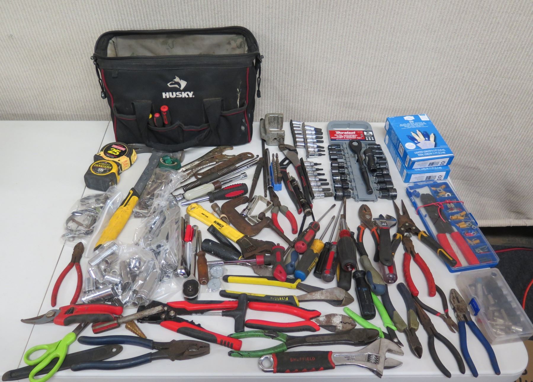 Multiple Hand Tools Multiple Hand Tools: Wrenches, Pliers, Ratchets & Sockets, Drivers, etc ...