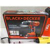 Image 8 : Multiple Power & Hand Tools: Porter-Cable PCC601 Drill, Black & Decker Drill/Driver & Project Set, e