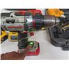 Image 8 : Multiple Power Tools: DeWalt DCD995 Hammer Drill, Porter-Cable PCC600 Drill, Bostitch MCN250 Nailer,