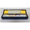 Image 2 : Asian Silk Scroll w/ Harbor Scene in Lined Box