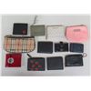Image 1 : Qty 12 Wallets, Change Purses, Misc Sizes & Designers