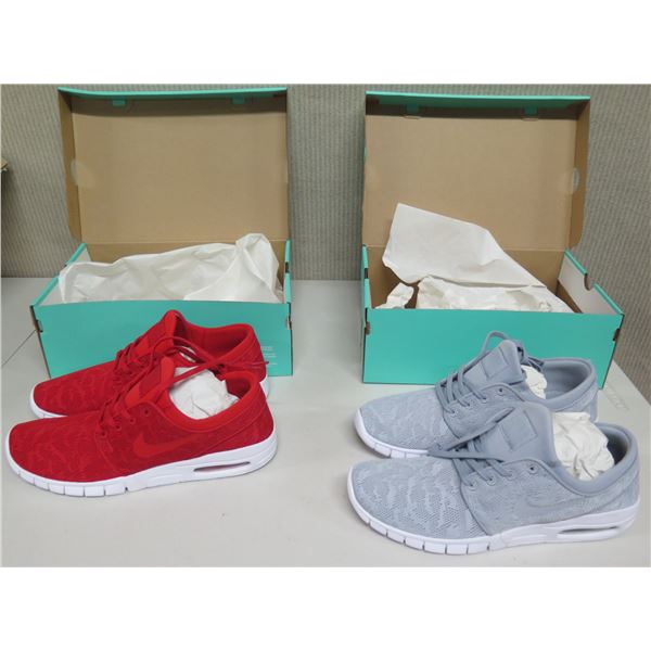Qty 2 Pair Nike Stefan Janoski Max Sneakers, Size 10, in Boxes