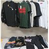 Image 1 : Misc Clothing:  Shirts, Shorts, Sweatpants, Misc Sizes & Designers
